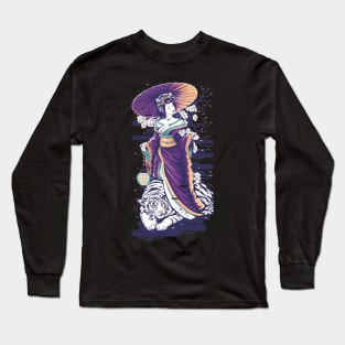 Geisha tiger shogun’s Geisha 87015 Long Sleeve T-Shirt